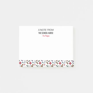 Post-it® Une note du motif fait sur commande d'infirmière