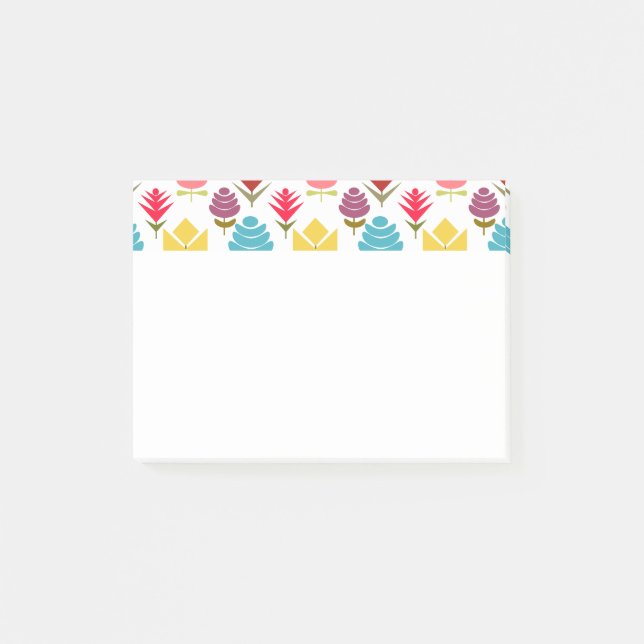 Post-it® Une pléthore de fleurs (Devant)