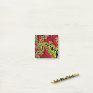 Post-it® Une Rivière Traverse À Travers Il Post