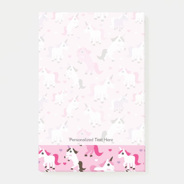 Post-it® unicorn illustration enfants arrière - plan (Devant)