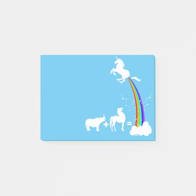 Post-it® Unicorn origin (Devant)