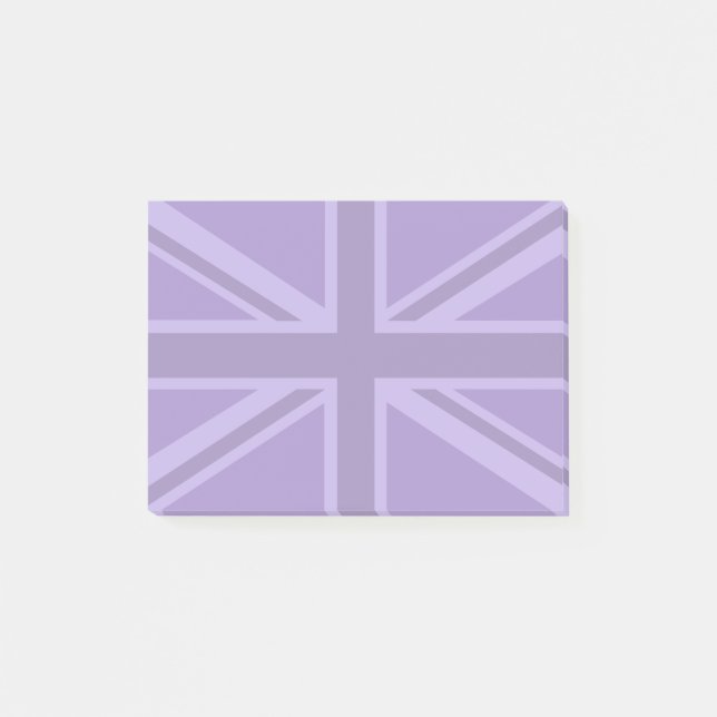 Post-it® Union Jack violette vibrante (Devant)