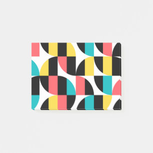 Post-it® Urbain, tendance, coloré, motif graphique moderne