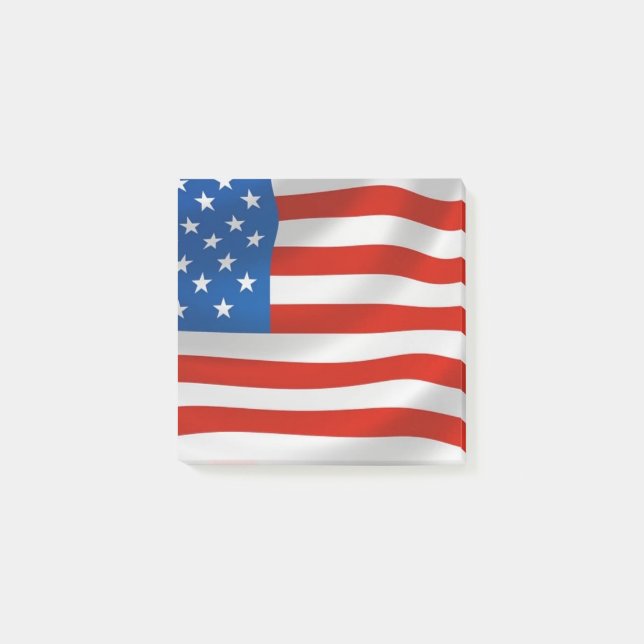Post-it® USA Flag America Post Notes (Devant)