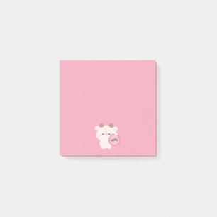 Post-it® Vache certifiée a besoin d'un câlin
