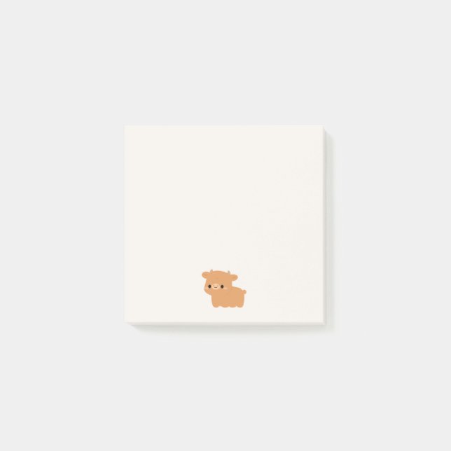 Post-it® Vache de Jersey (Devant)