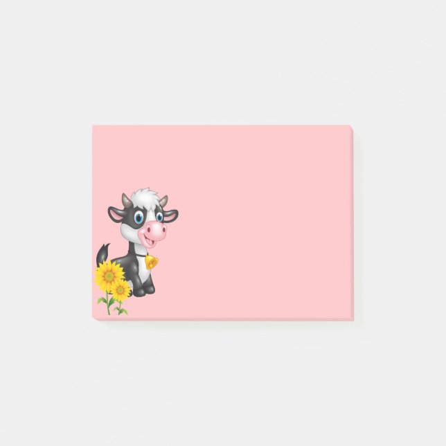 Post-it® Vache de pays post-it-Notes (Devant)