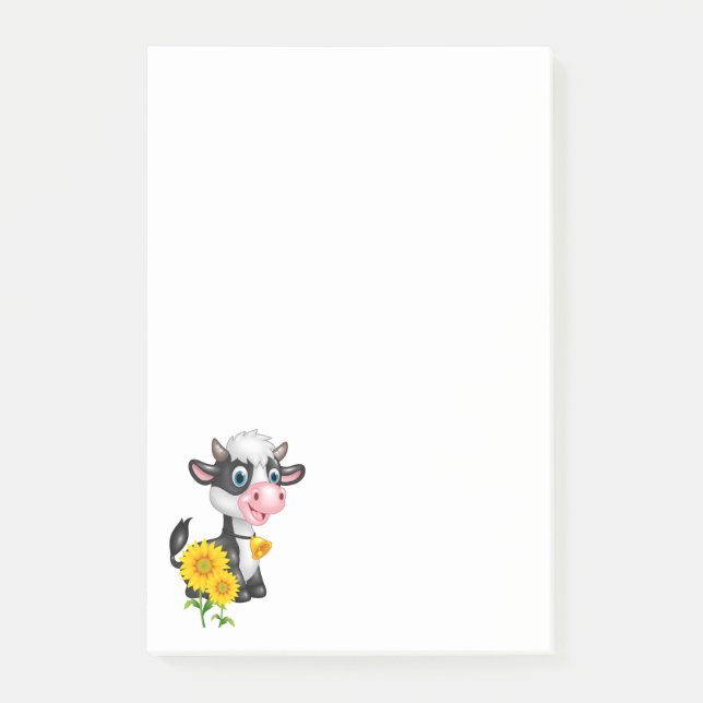 Post-it® Vache de pays post-it-Notes (Devant)