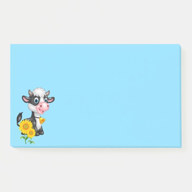 Post-it® Vache de pays post-it-Notes (Devant)