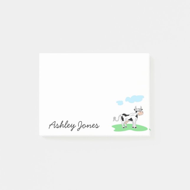 Post-it® Vache de pays post-notes (Devant)