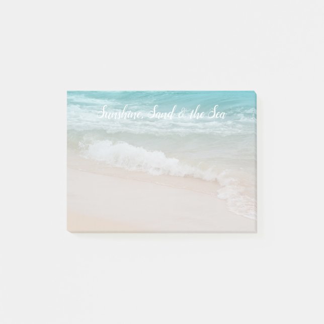 Post-it® Vagues d'océan de plage        (Devant)