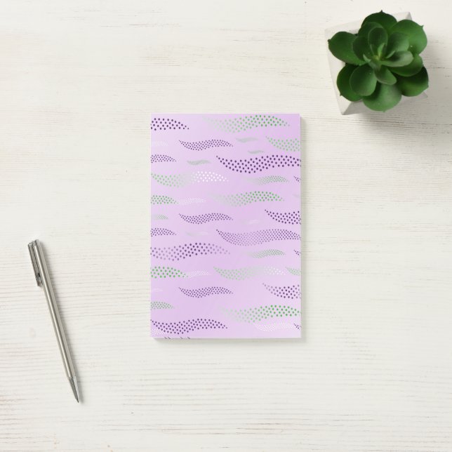 Post-it® Vagues Tigre (motif stylisé) 3 (Bureau)