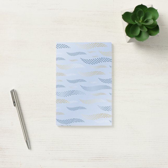 Post-it® Vagues Tigre (motif stylisé) 4 (Bureau)