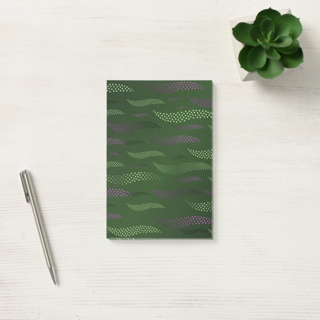 Post-it® Vagues Tigre (motif stylisé) 5 (Bureau)