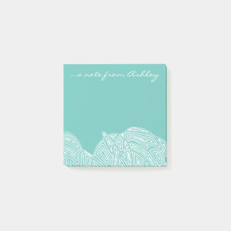 Post-it® Vagues turquoises