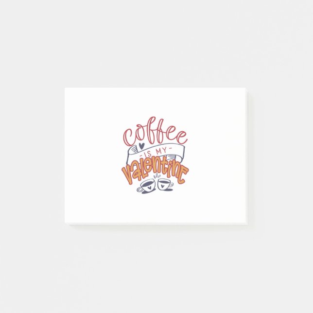 Post-it® Valentine Art Café est ma Saint Valentin (Devant)
