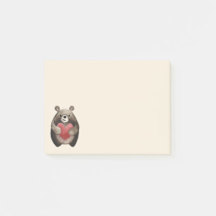 Post-it® Valentine Bear