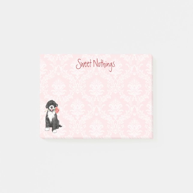 Post-it® Valentine s'est levé PWD (Devant)