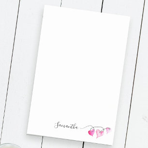 Post-it® Valentine's Personalized String of Hearts
