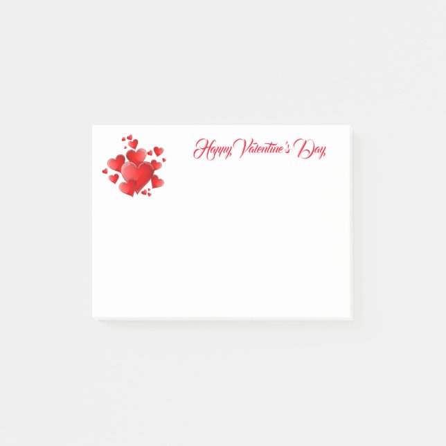 Post-it® Valentines Post-it-Notes (Devant)