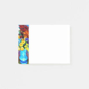 Post-it® Van Gogh Flowers dans un Vase Bleu