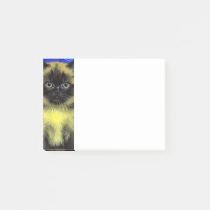 Post-it® Van Gogh Starry Nuit Siamese Cat