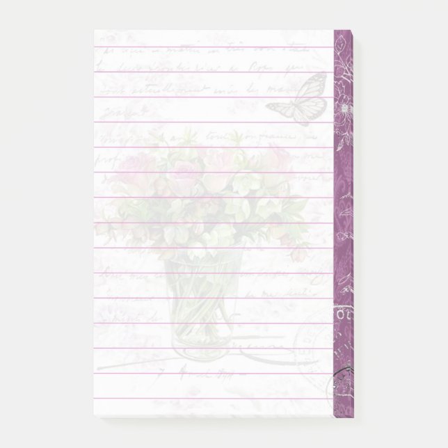 Post-it® Vase de fleurs (Devant)