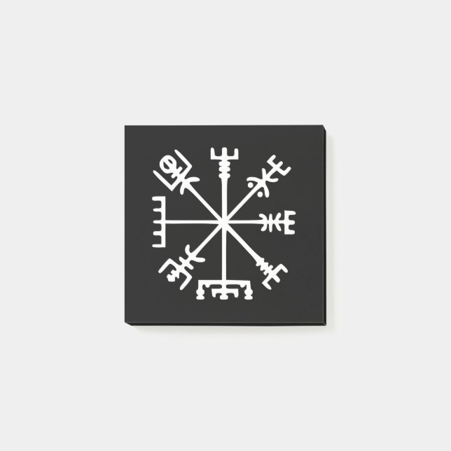 Post-it® Vegvísir (Viking Compass) (Devant)