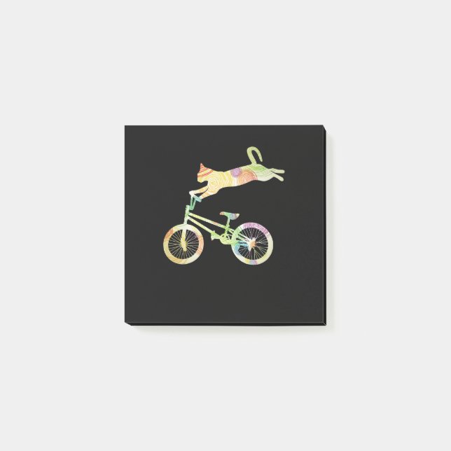 Post-it® Vélo vélo de chat - Votre collection de cadeaux (Devant)