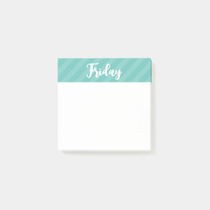 Post-it® Vendredi - Jours de la semaine - Publier des notes
