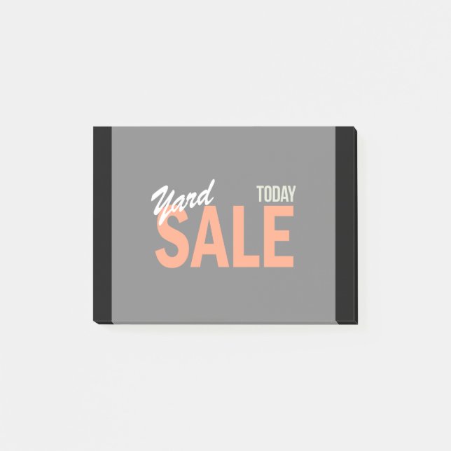 Post-it® Vente de bric-à-brac aujourd'hui (Devant)