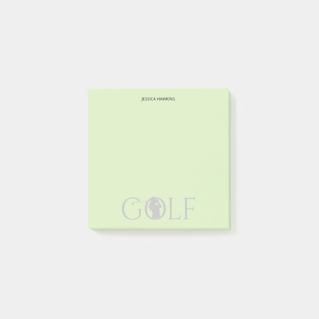 Post-it® Ventilateur de golf simple (Devant)
