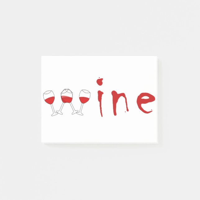 Post-it® Ver à vin (Devant)