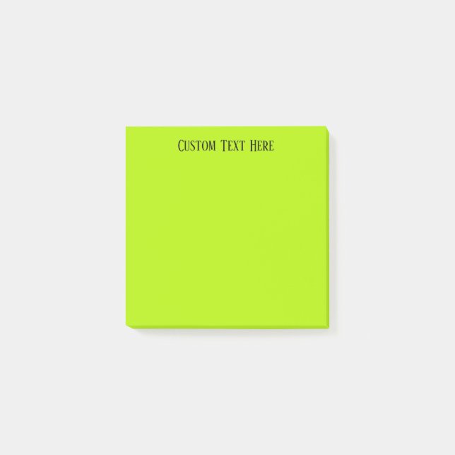 Post-it® Vert citron (Devant)