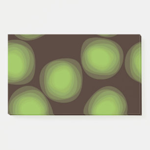 Post-it® Vert, cool, unique, tendance, fleur urbaine abstra