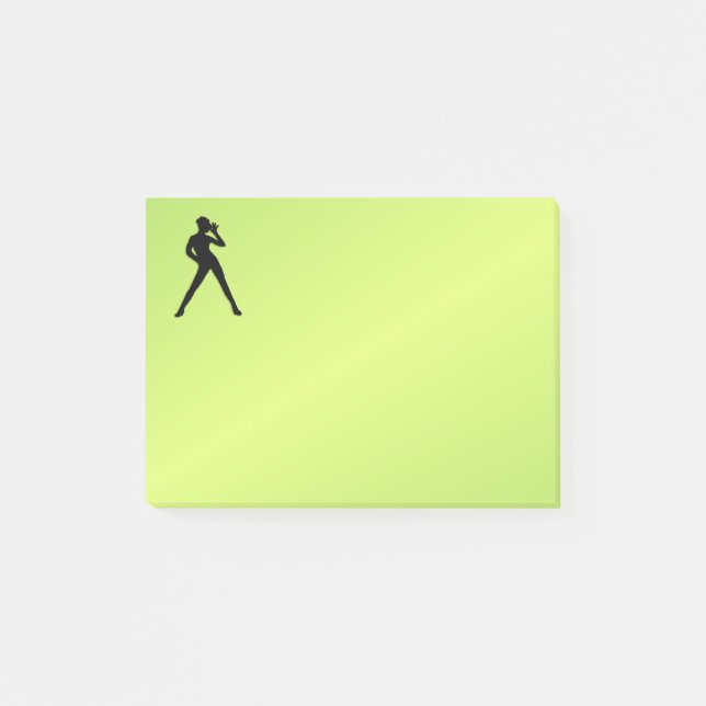 Post-it® Vert danse moderne (Devant)