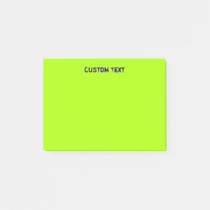 Post-it® Vert de chaux fait sur commande