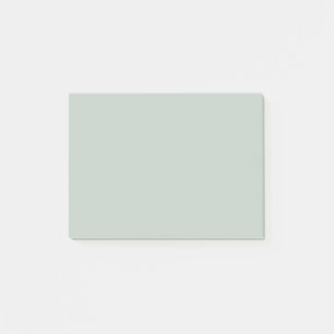 Post-it® Vert de verre de mer couleur unie