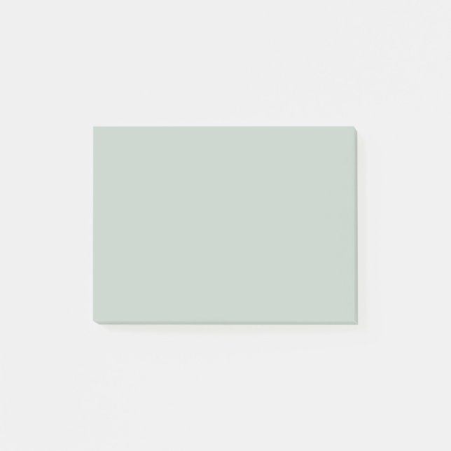 Post-it® Vert de verre de mer couleur unie (Devant)