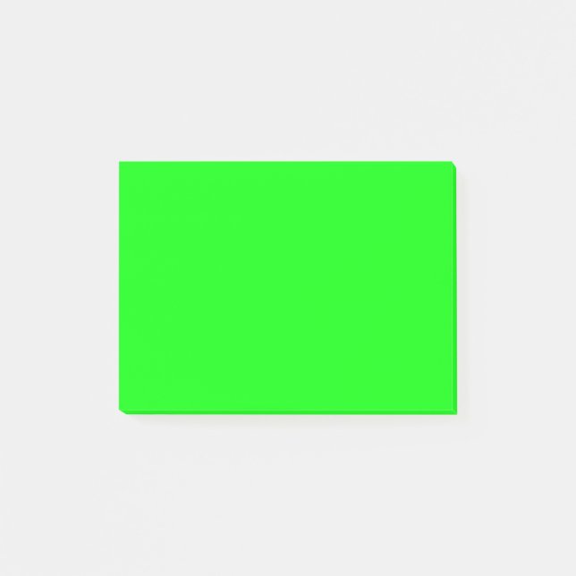Post-it® Vert néon brillant (Devant)