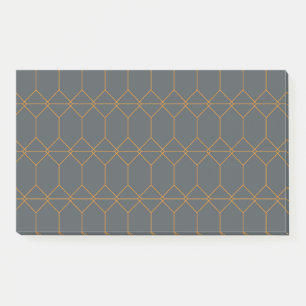 Post-it® Vert, or, simple, rétro, élégante illustration