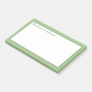 Post-it® Vert pastel doux