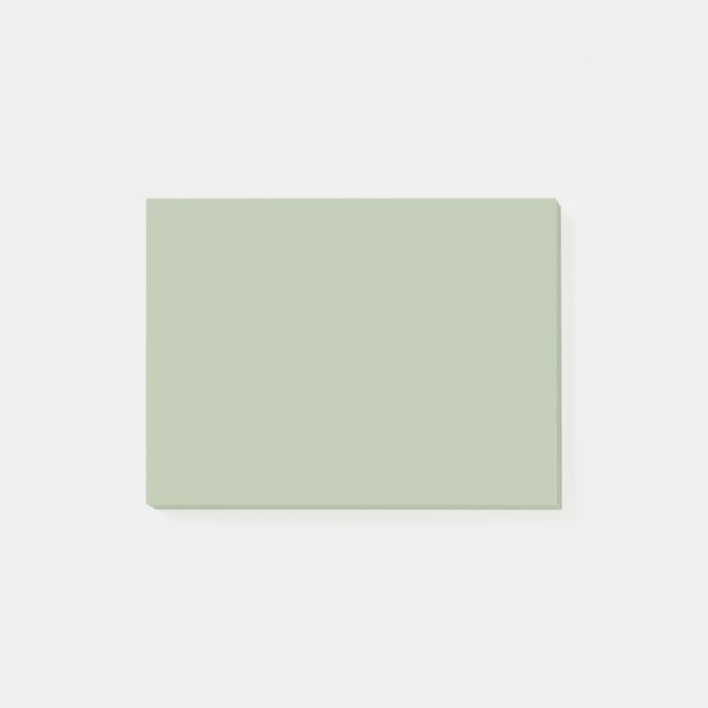 Post-it® Vert sauge clair uni (Devant)