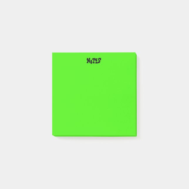 Post-it® Vert vibre (Devant)