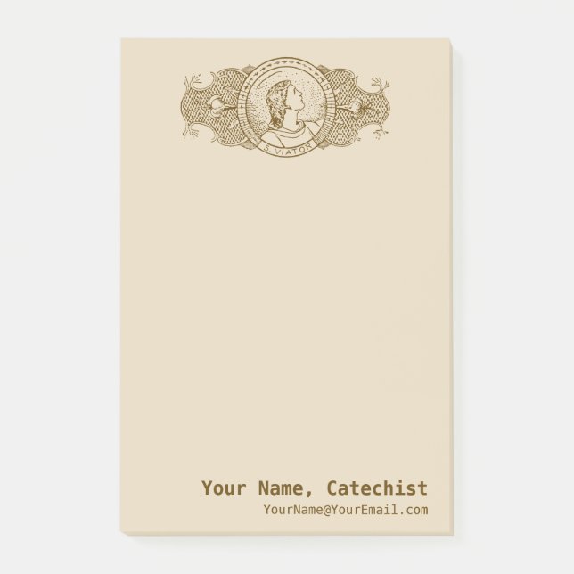 Post-it® Viator de Lyon le Catéchiste (LD 001) (Devant)