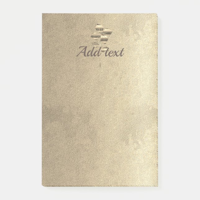 Post-it® Vibe de vacances Gold Retro (Devant)
