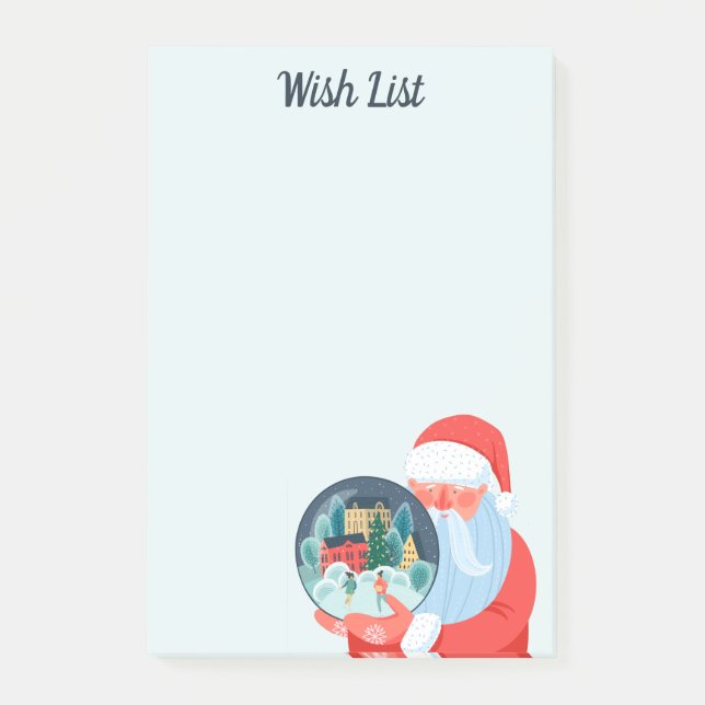 Post-it® Ville de Santa Claus dans le monde (Devant)