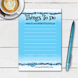 Post-it® Vin amusant O'Clock Water