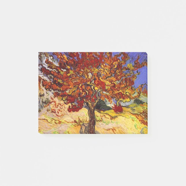 Post-it® Vincent Van Gogh Mulberry Tree Fine Art Painting (Devant)