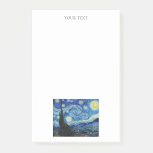 POST-IT® VINCENT VAN GOGH "STARRY NIGHT" POST IT NOTES
